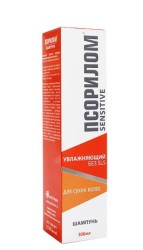 Шампунь Псорилом сенситив бессульфатный увлажняющий для сухих волос 300 мл