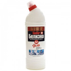Гель Sanfor Белизна 3 в 1 многофункциональное чистящее средство 1000 мл