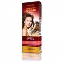 Шампунь Фарма Груп Лошадиная линия для волос Коллагеновый увеличение объема тонких волос 200 мл