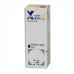 Ксизал капли д/приема внутрь 5 мг/мл 10 мл 1 шт.