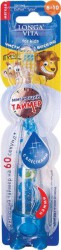 Зубная щетка детская Longa Vita Сафари с 6 до 10 лет