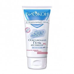 Гель для умывания Белоснежка осветляющий 2 в 1 160 мл