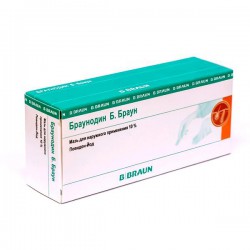 Браунодин Б.Браун мазь д/наружн. прим. 10% 20 г 1 шт.