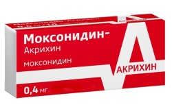 Моксонидин-Акрихин табл. п/о пленочной 0.4 мг 20 шт.