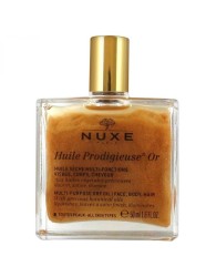 Масло Nuxe Продижьез сухое для лица тела и волос мерцающее 50 мл