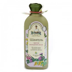 Шампунь Рецепты бабушки Агафьи сбор против выпадения волос на основе пяти мыльных трав и репейной воды 350 мл