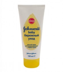 Крем детский Johnson's Baby Бережный уход для новорожденных 100 мл