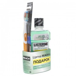 Ополаскиватель для полости рта Listerine Эксперт защита от кариеса без спирта 250 мл